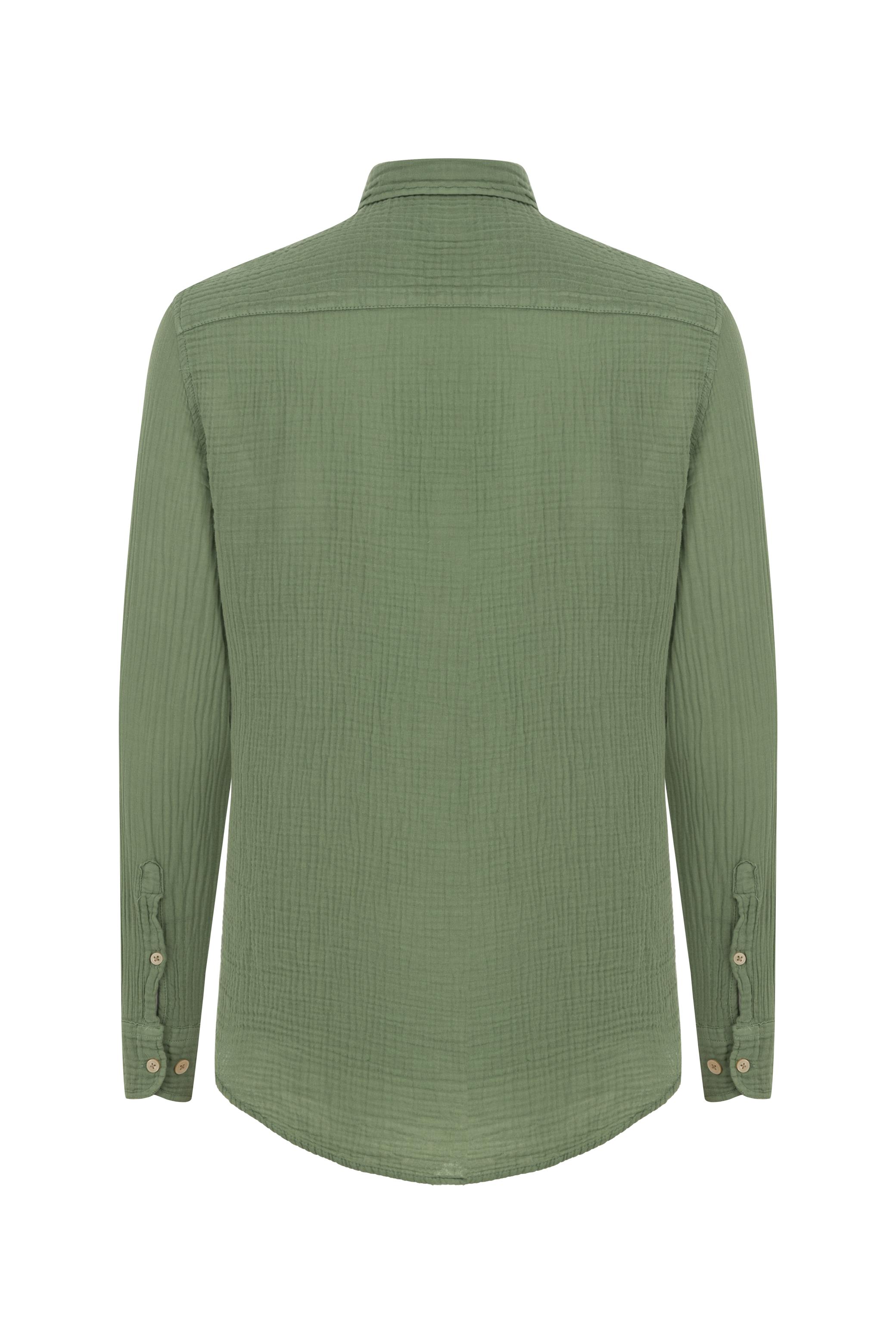 REGULAR FIT PAMUKLU GÖMLEK