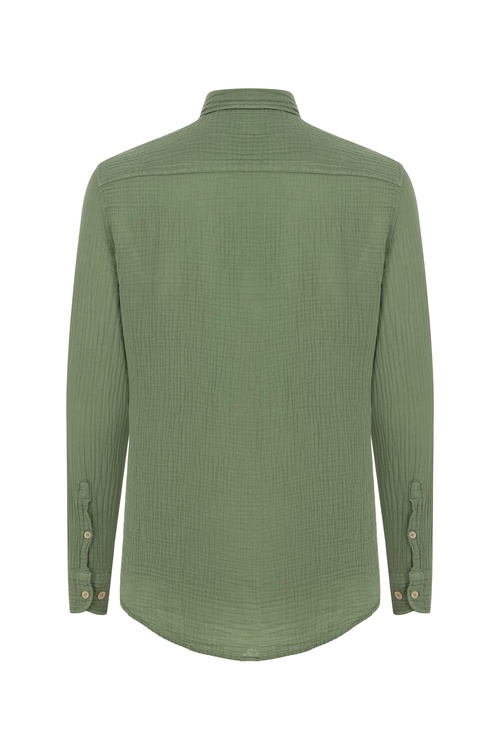  REGULAR FIT PAMUKLU GÖMLEK