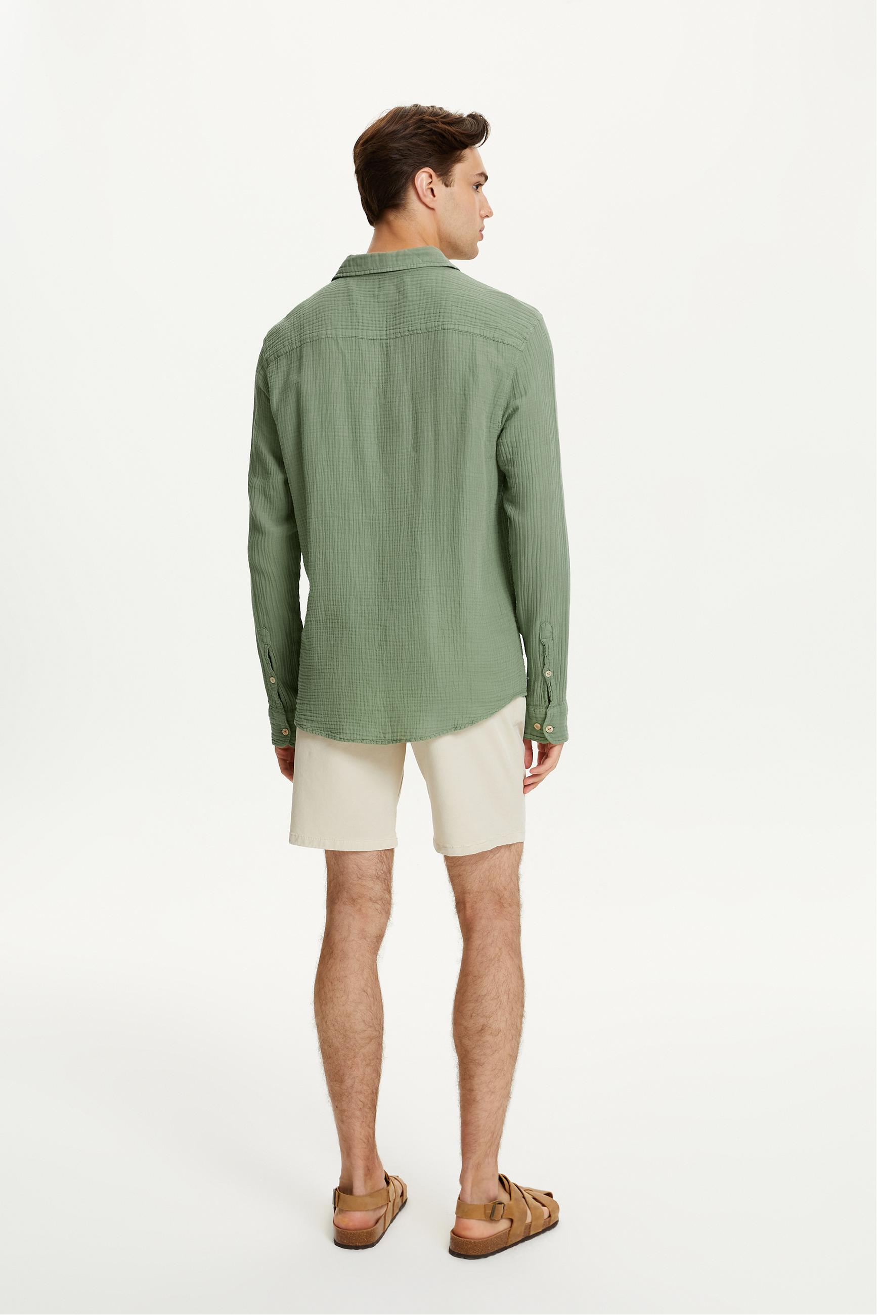 REGULAR FIT PAMUKLU GÖMLEK