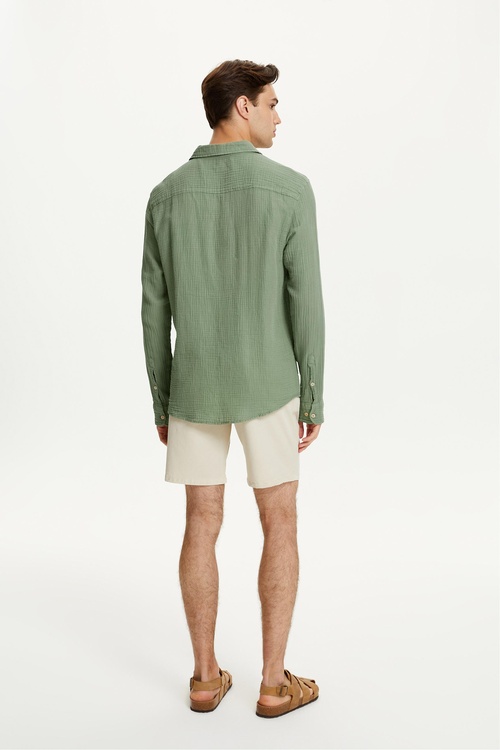  REGULAR FIT PAMUKLU GÖMLEK