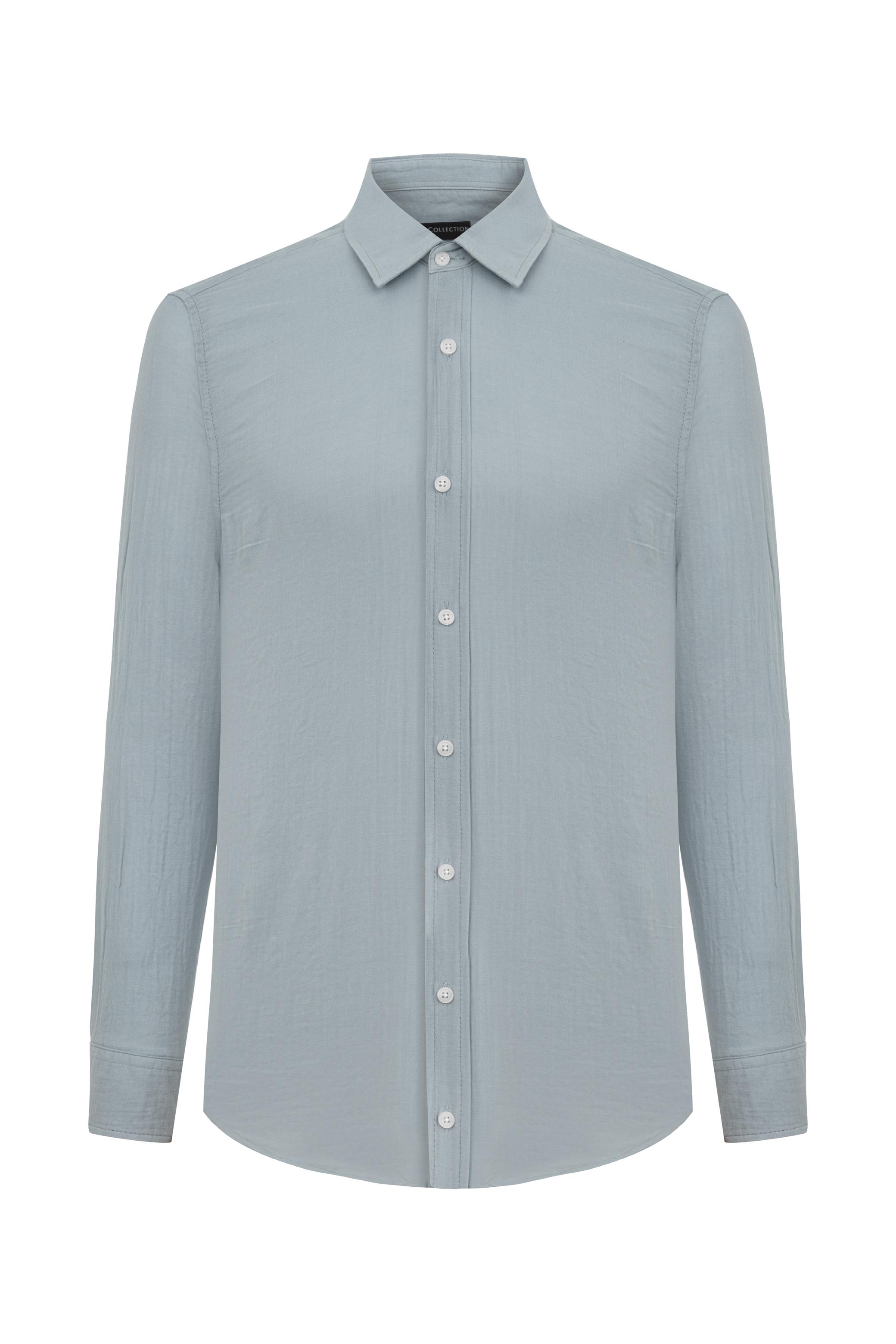 REGULAR FIT PAMUKLU GÖMLEK