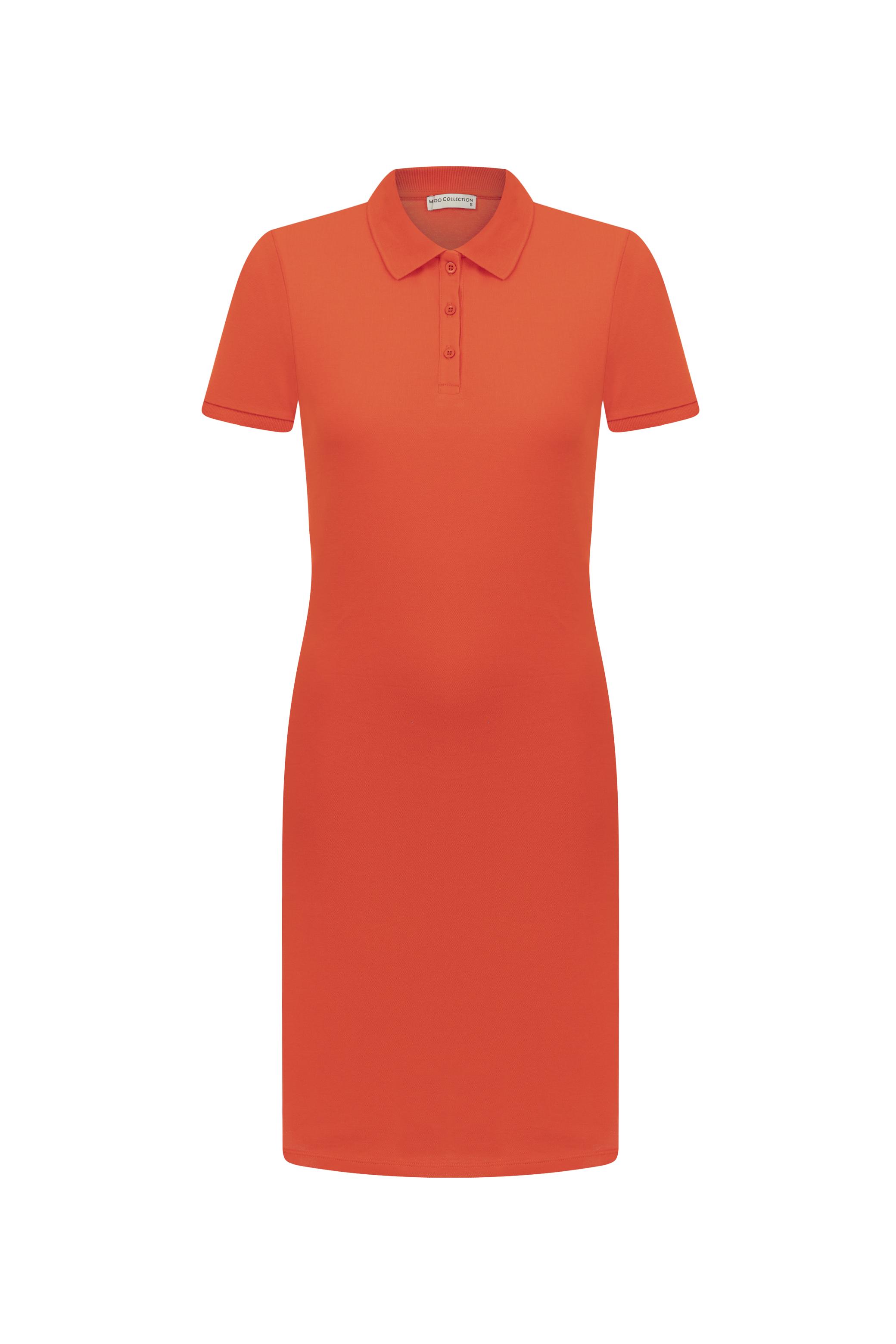 POLO YAKA MİNİ ÖRME ELBİSE