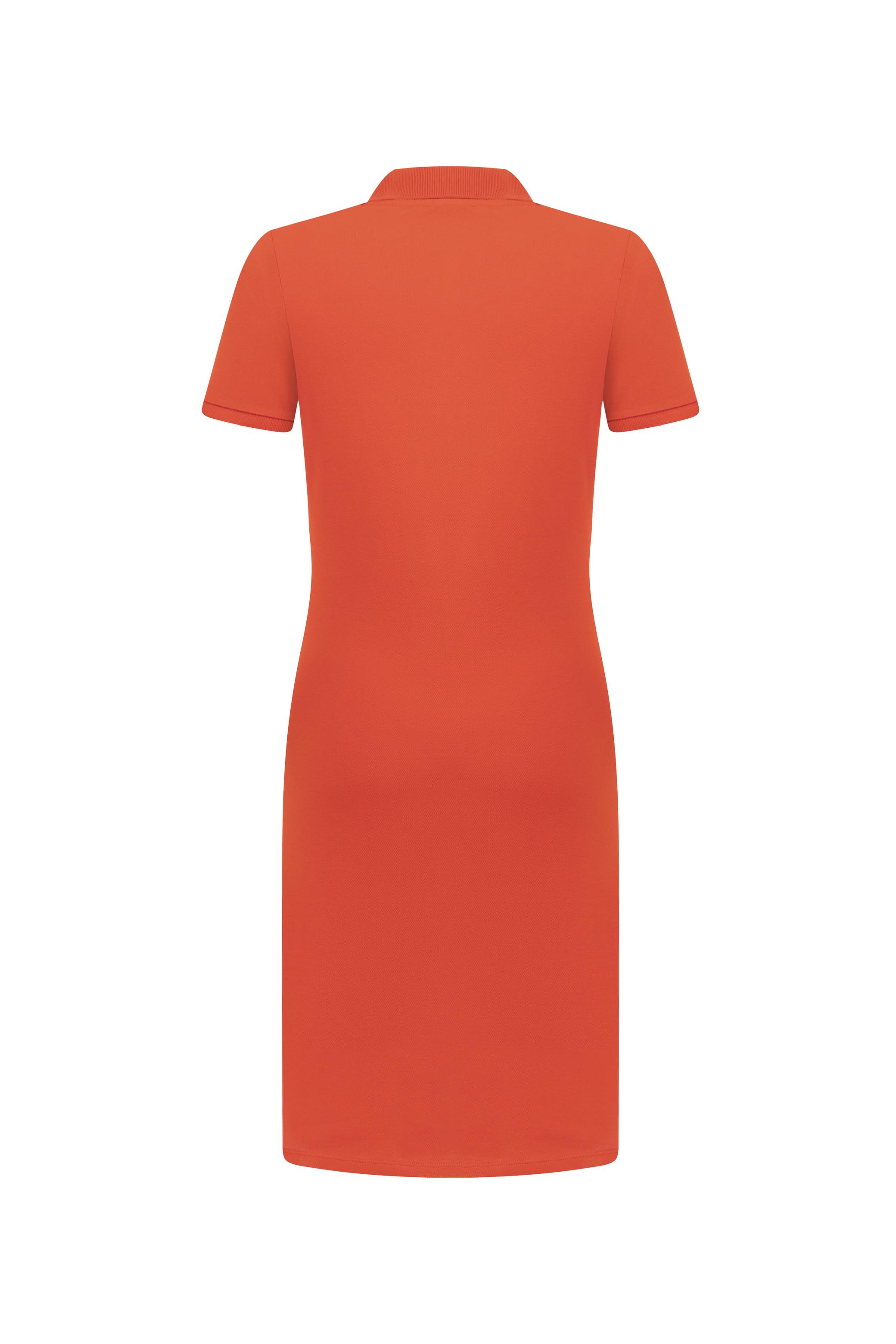 POLO YAKA MİNİ ÖRME ELBİSE