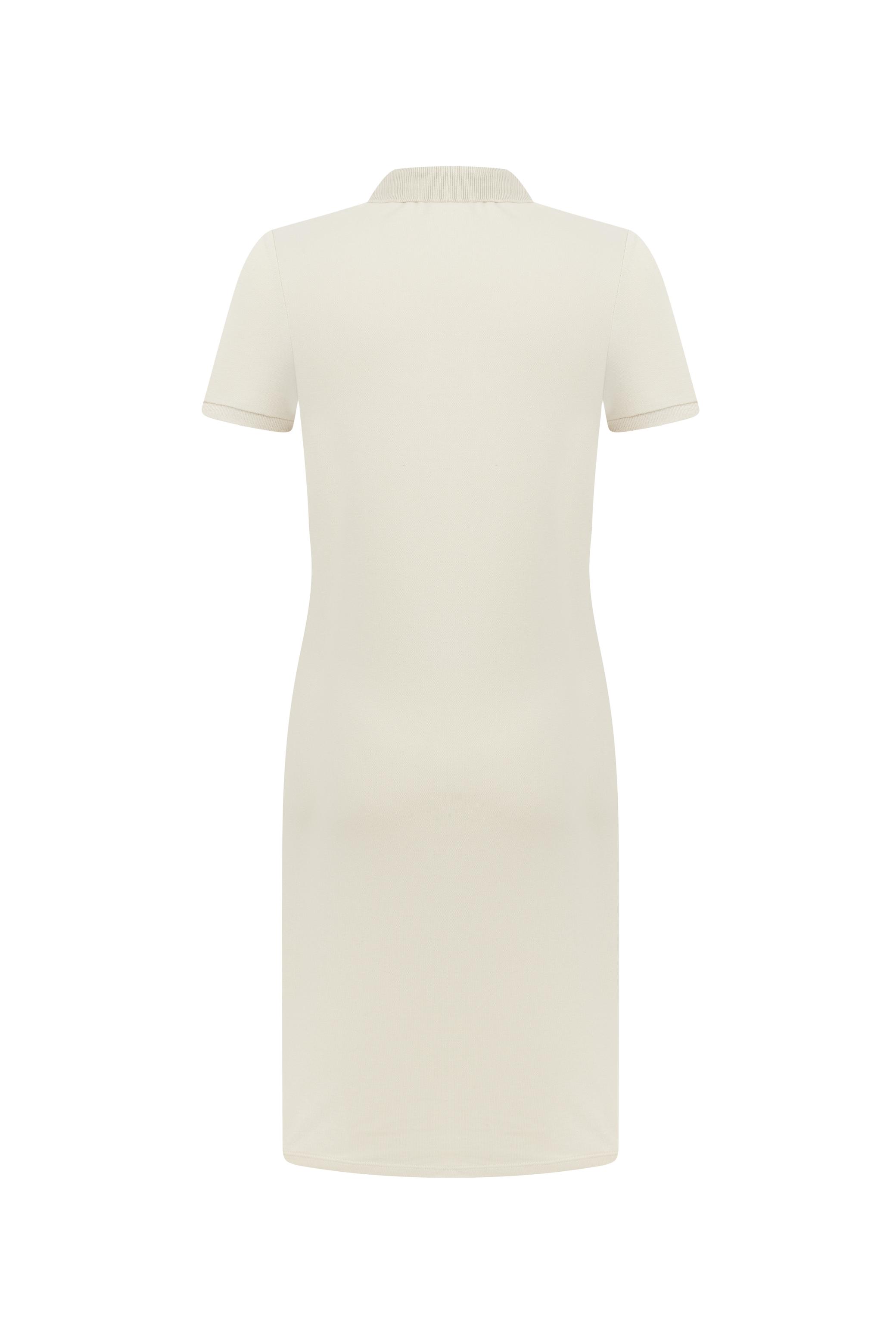 POLO YAKA MİNİ ÖRME ELBİSE