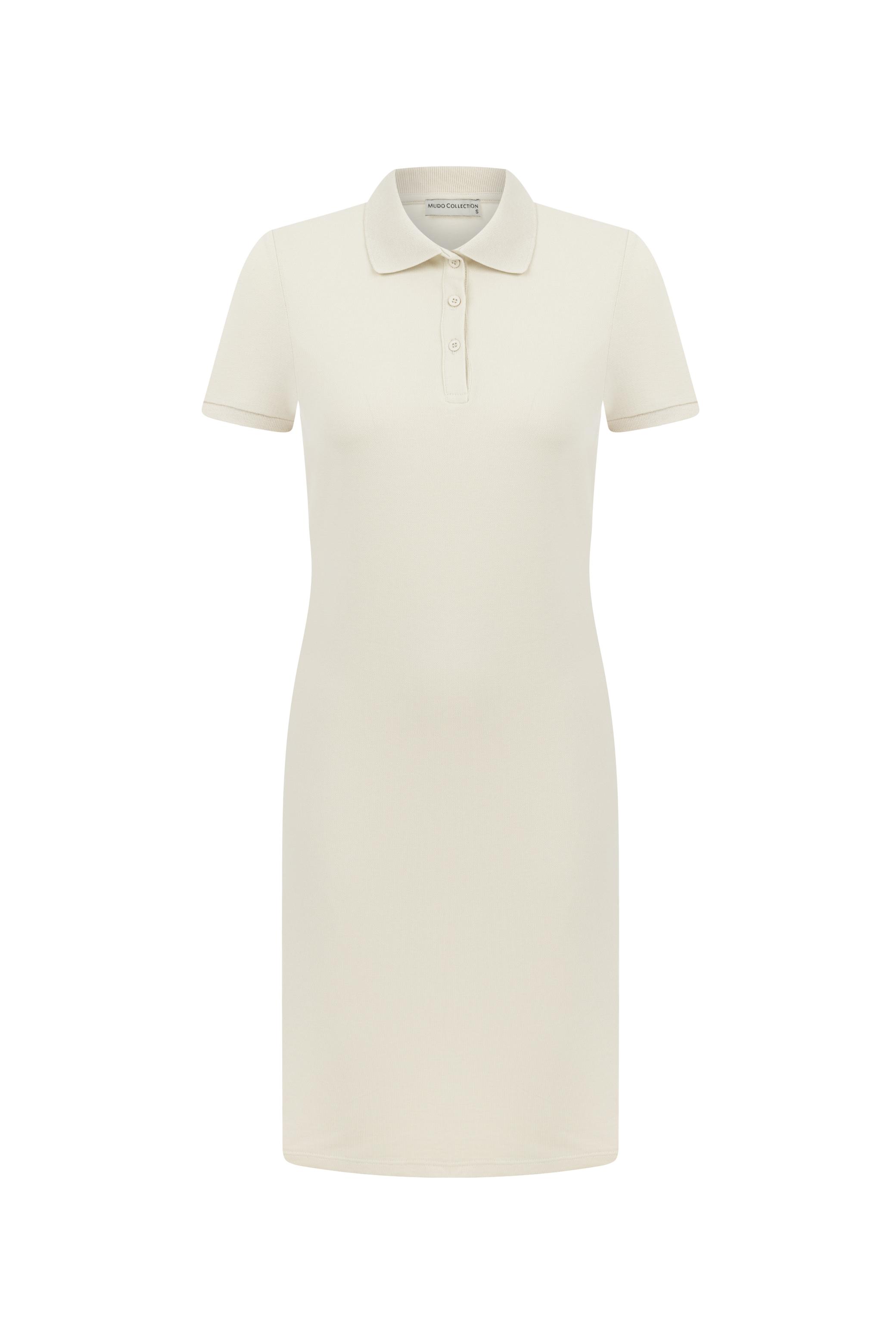 POLO YAKA MİNİ ÖRME ELBİSE