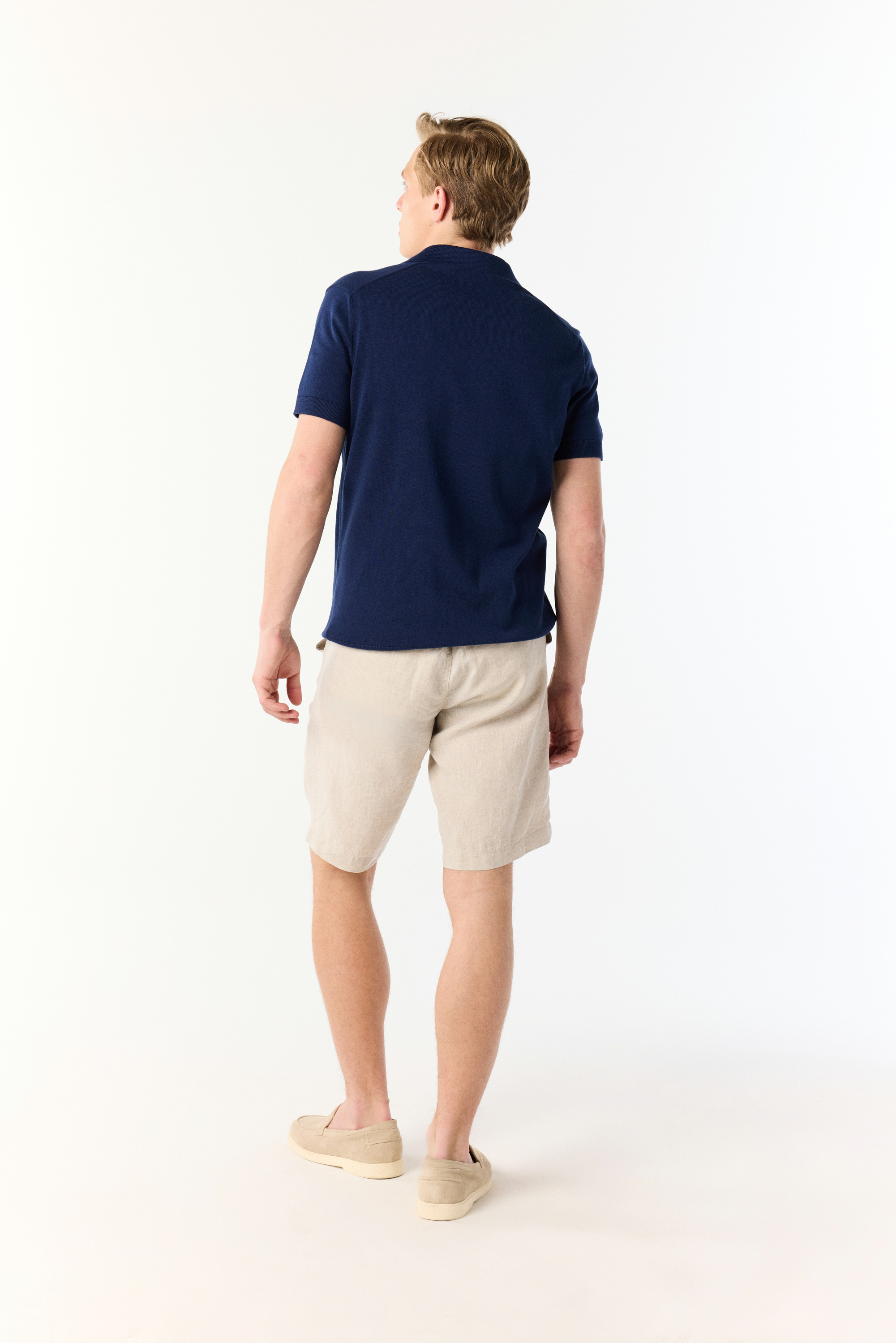 POLO YAKA TRİKO KISA KOLLU KAZAK