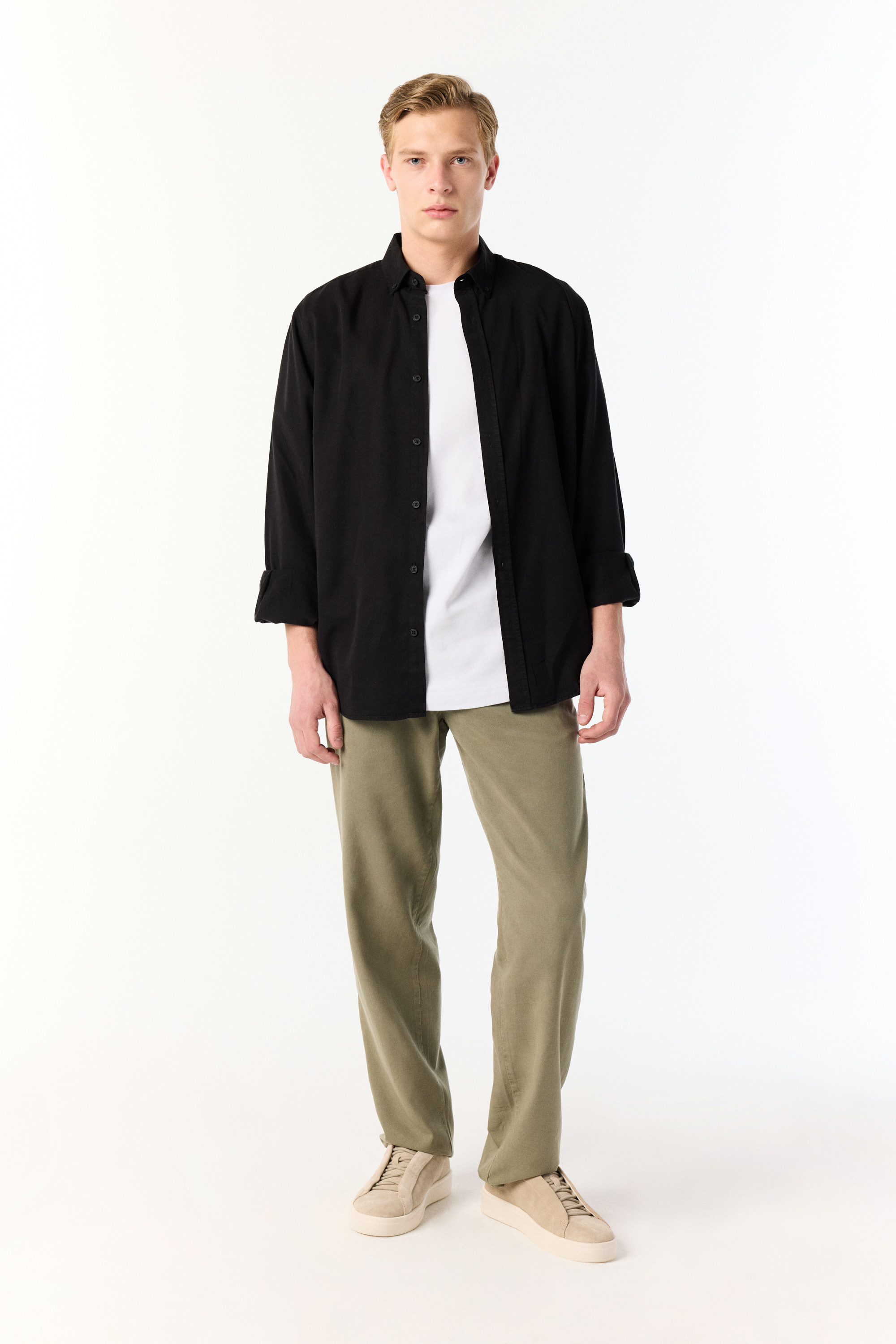 REGULAR FIT UZUN KOLLU GÖMLEK