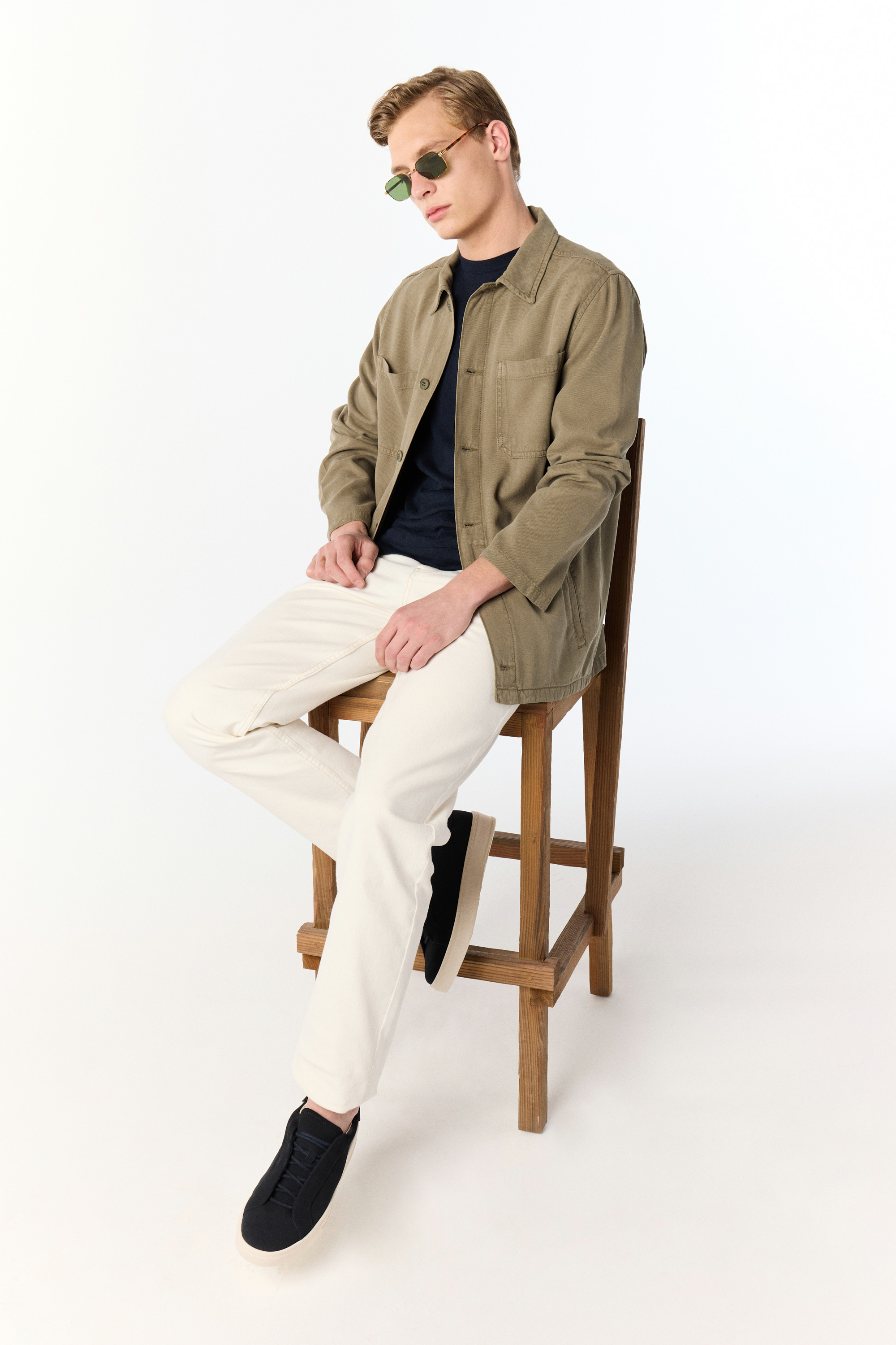 LİYOSEL KARIŞIMLI CASUAL CEKET