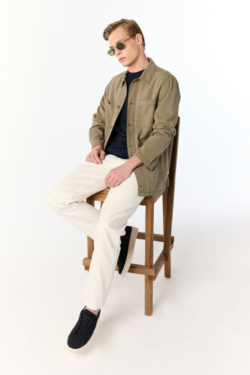  LİYOSEL KARIŞIMLI CASUAL CEKET