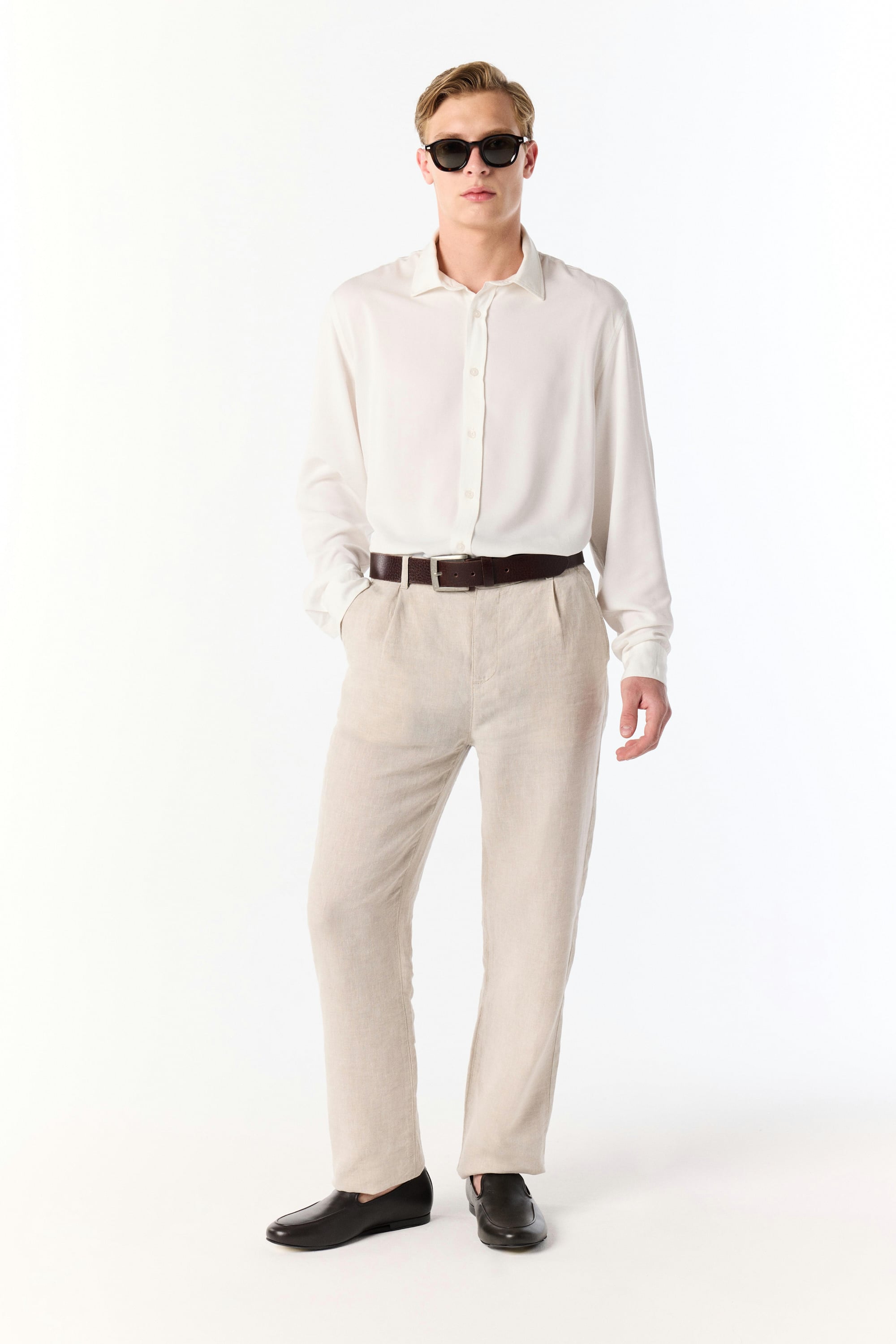 REGULAR FIT UZUN KOLLU GÖMLEK