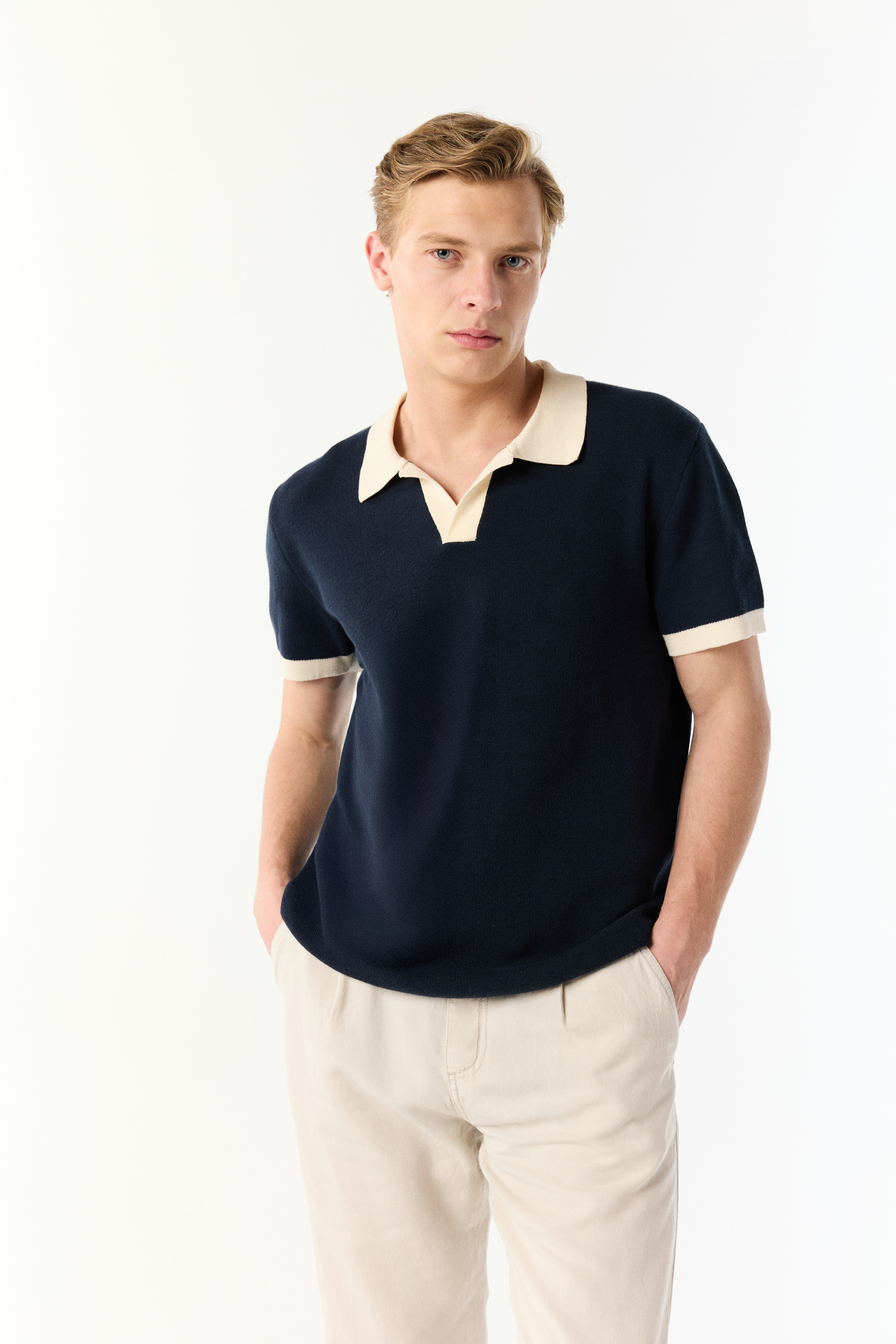 POLO YAKA KISA KOLLU TRİKO KAZAK