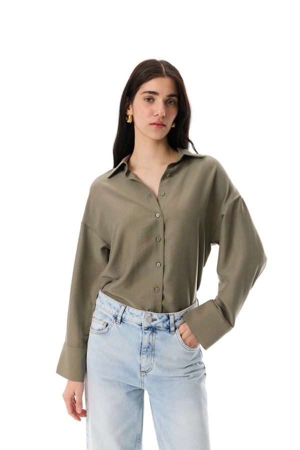 OVERSIZE CASUAL GÖMLEK