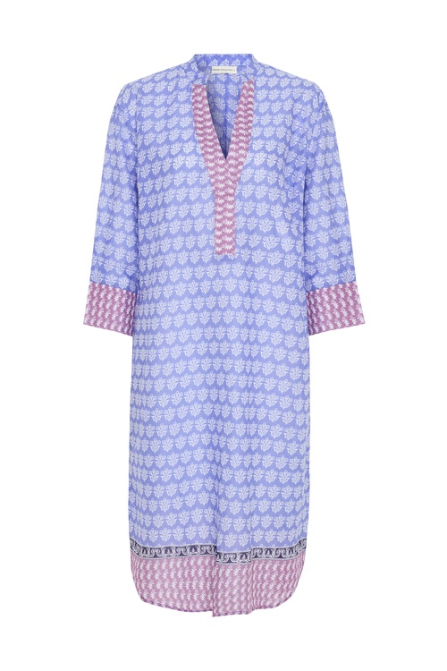  ETNİK BASKILI MİNİ ELBİSE