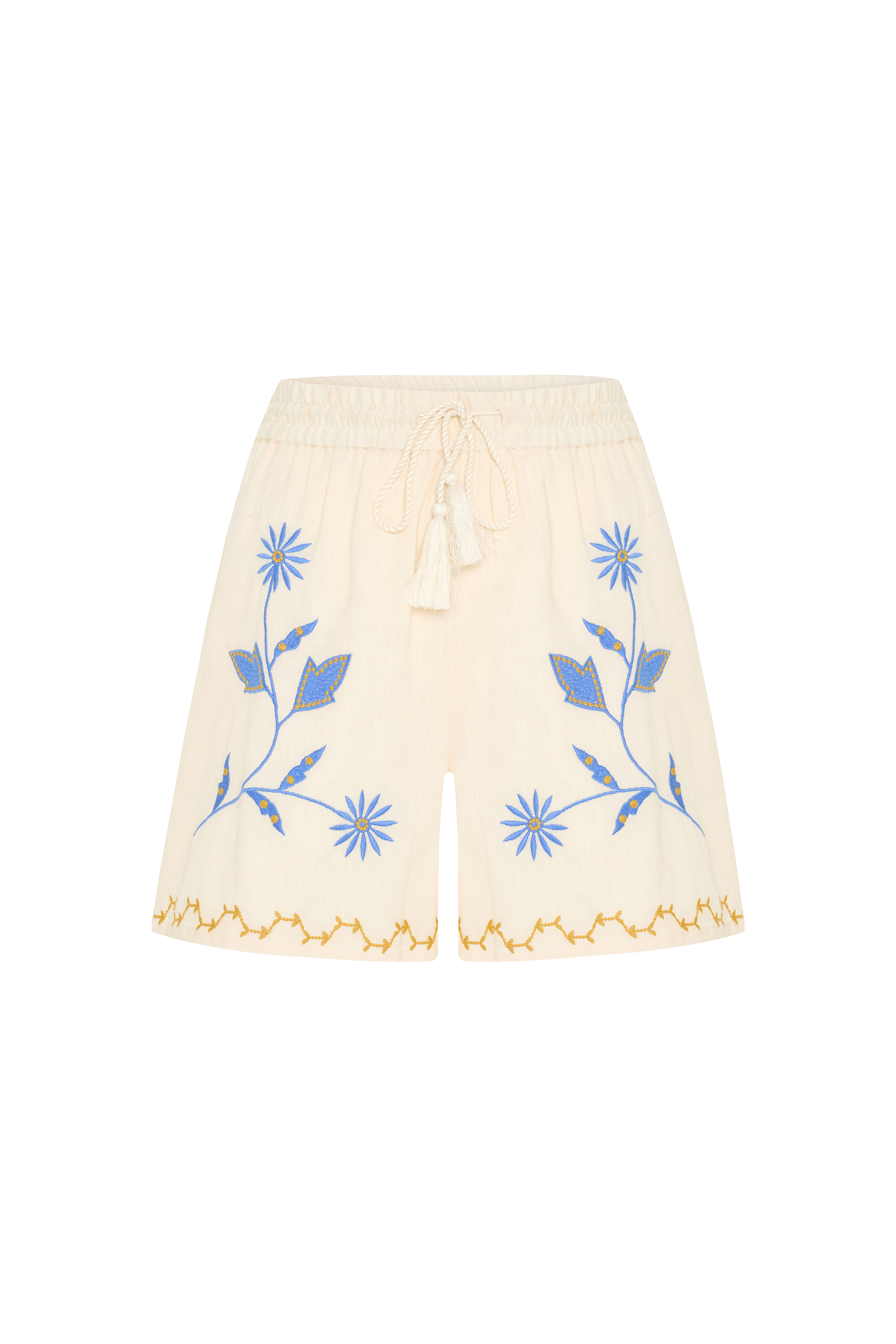 ETNİK NAKIŞLI RELAX FIT ŞORT