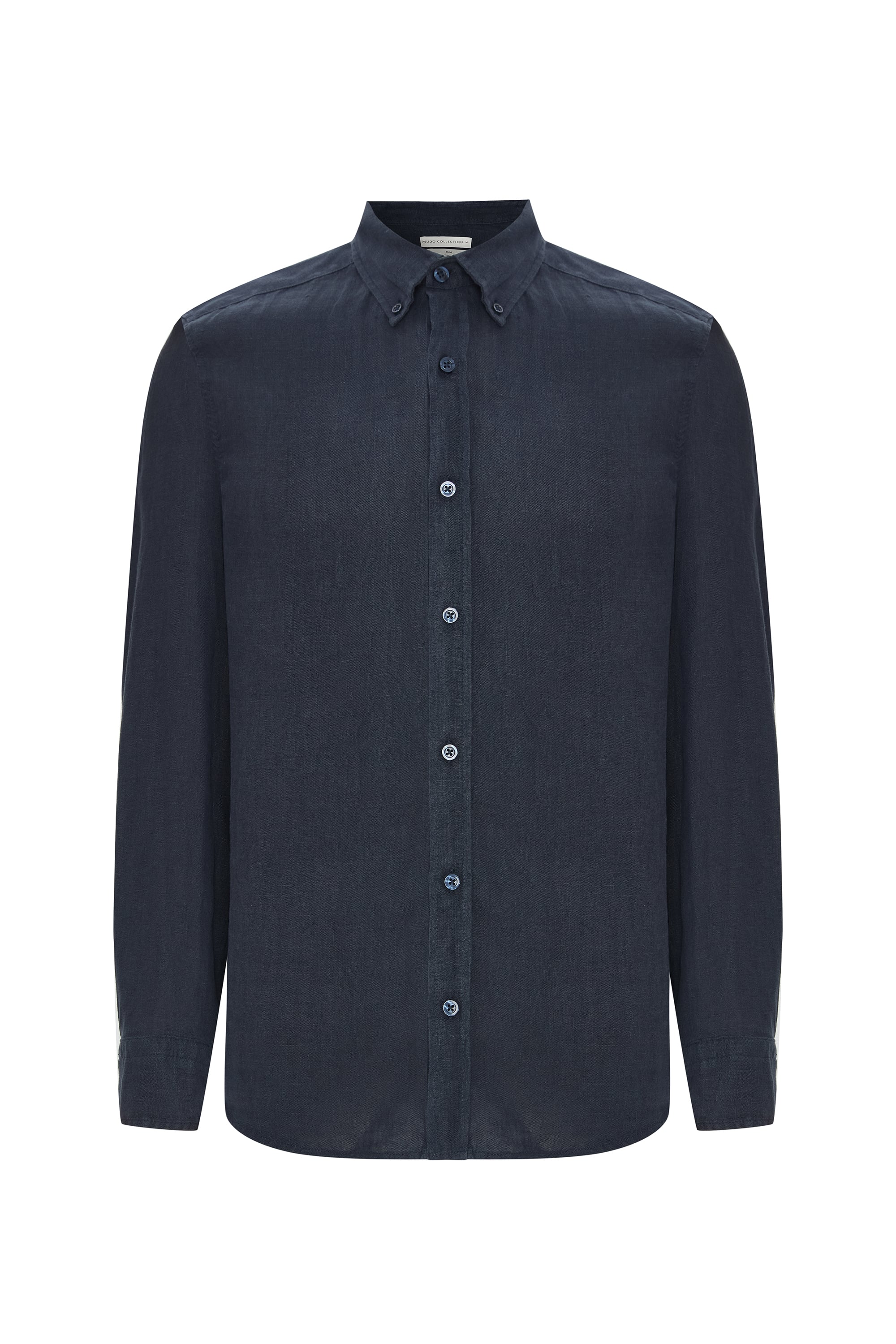 SLIM FIT UZUN KOLLU KETEN GÖMLEK