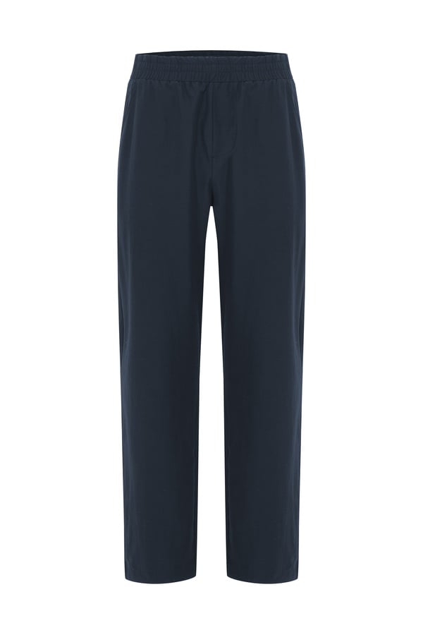 TAPERED FIT BELİ LASTİKLİ PANTOLON