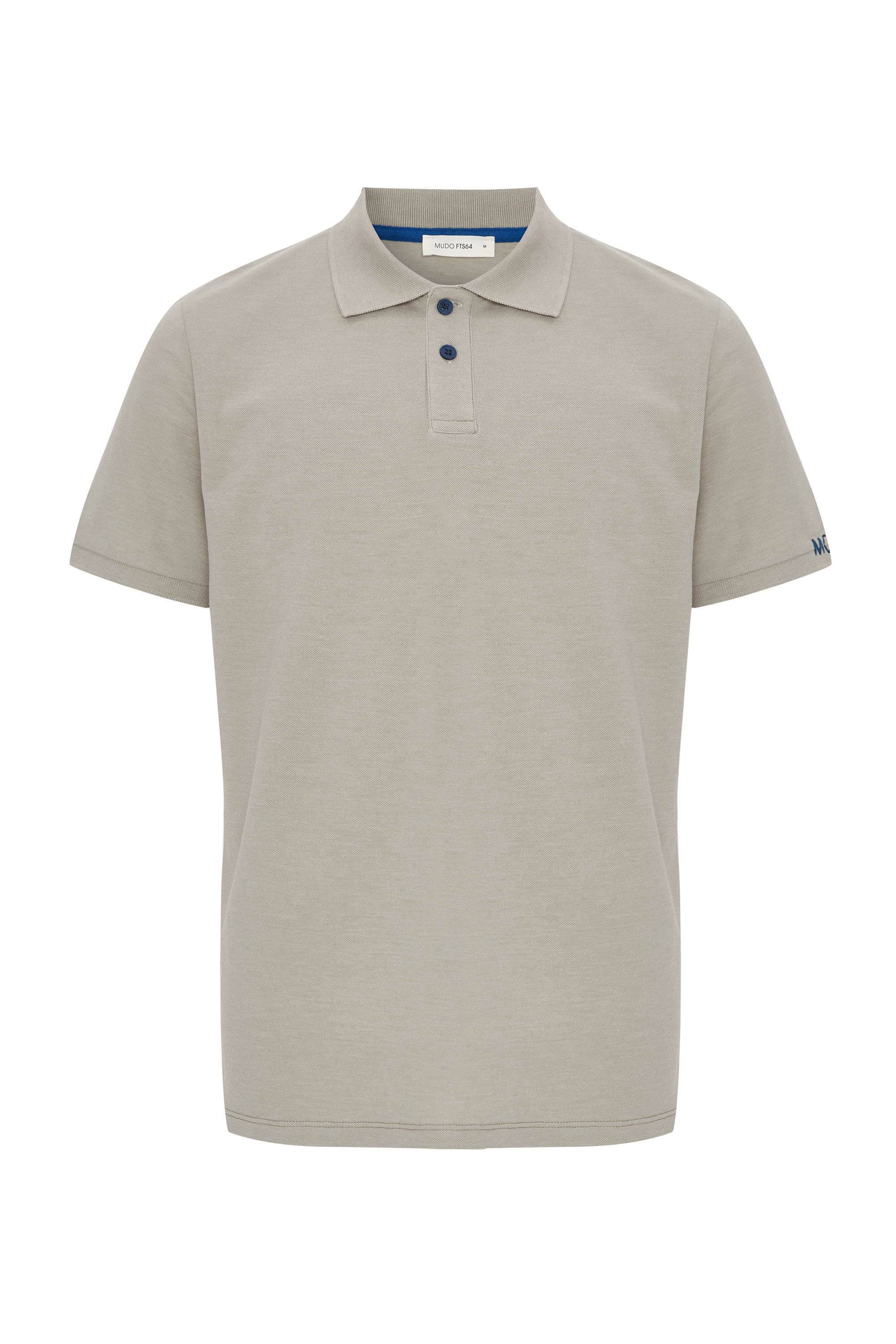 NAKIŞLI POLO YAKA T-SHIRT
