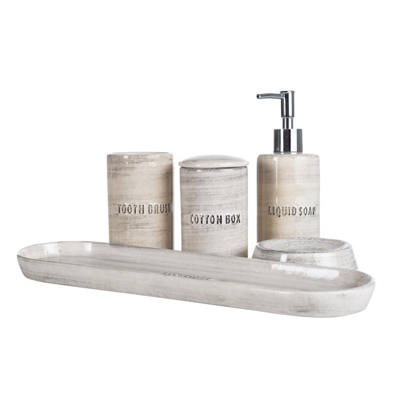 Mudo Home Pintura 5’Li Kutulu Banyo Seti Renksiz