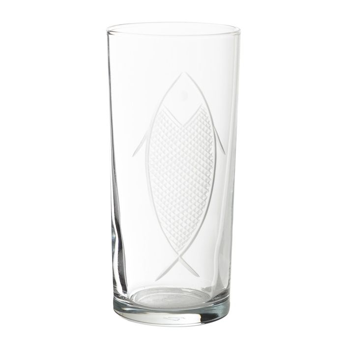 SAMOS FISH DESENLİ RAKI BARDAĞI