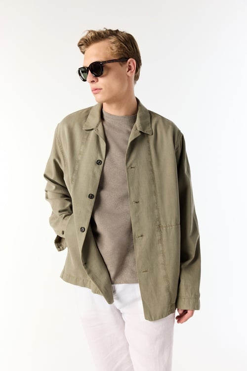  LİYOSEL KARIŞIMLI CASUAL CEKET