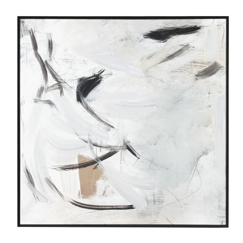 HORIZON  ÇERÇEVELİ YAĞLIBOYA TABLO 100X100CM