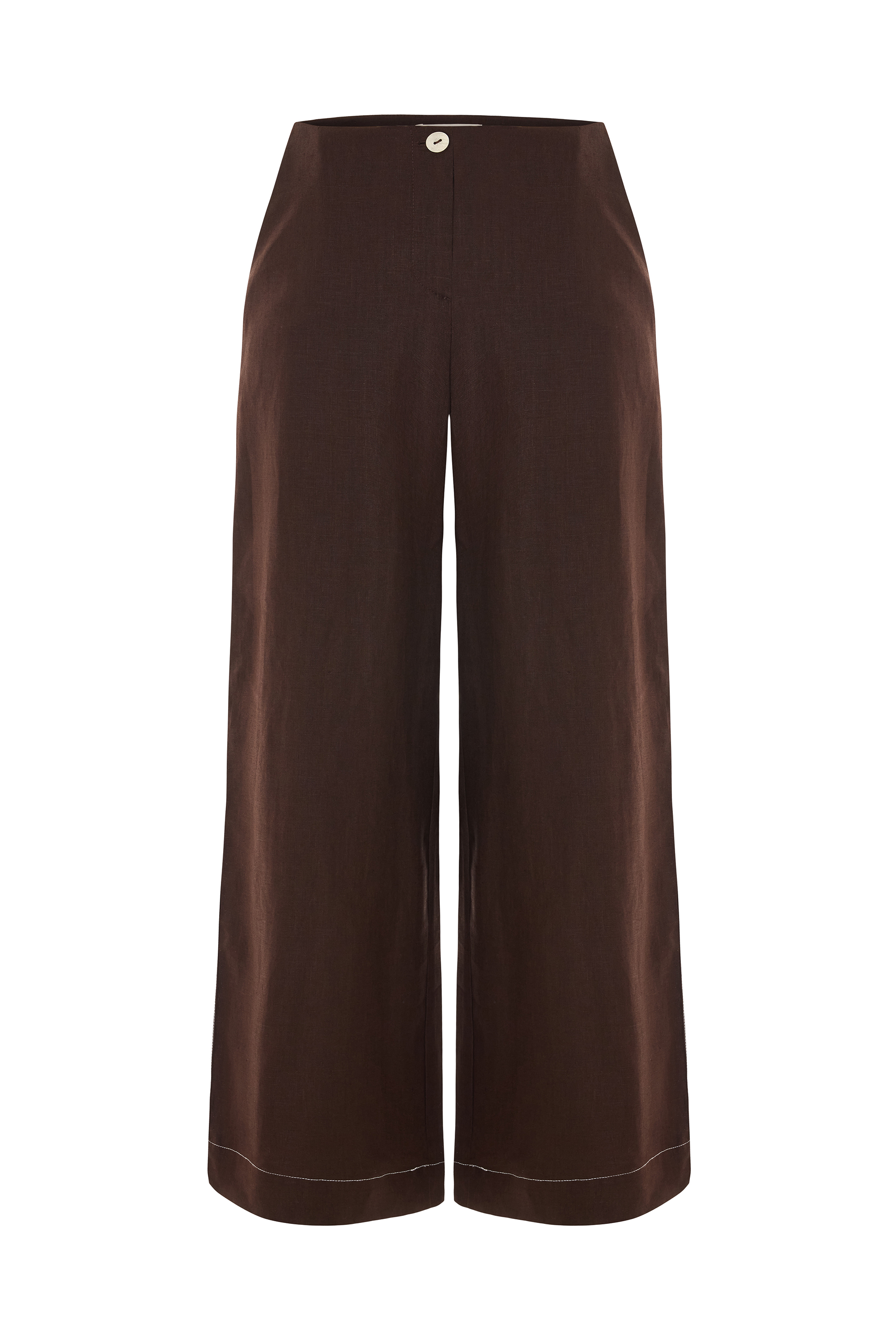 STRAIGHT FIT KETEN PANTOLON