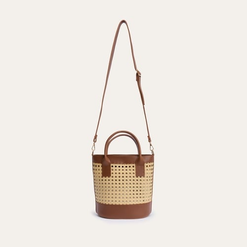  HASIR GÖRÜNÜMLÜ EL ÇANTASI