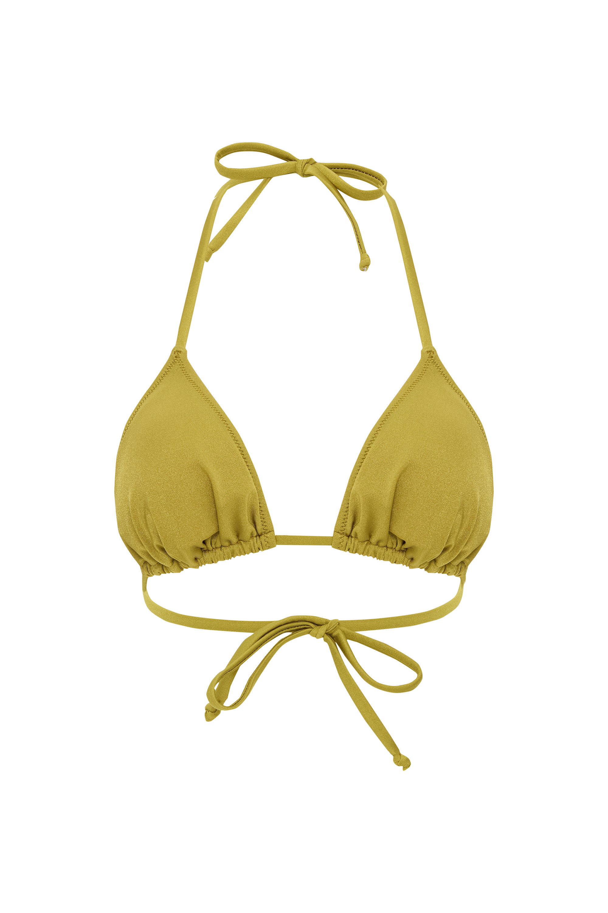 BAĞLAMALI ÜÇGEN BİKİNİ ÜSTÜ