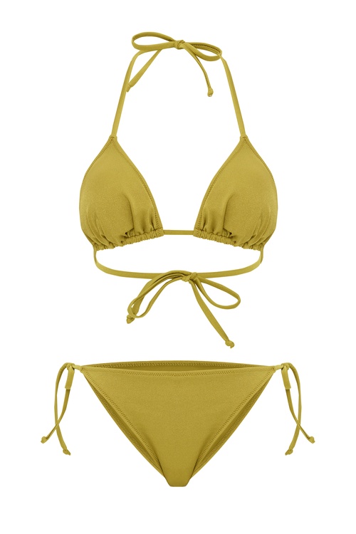  BAĞLAMALI ÜÇGEN BİKİNİ ÜSTÜ