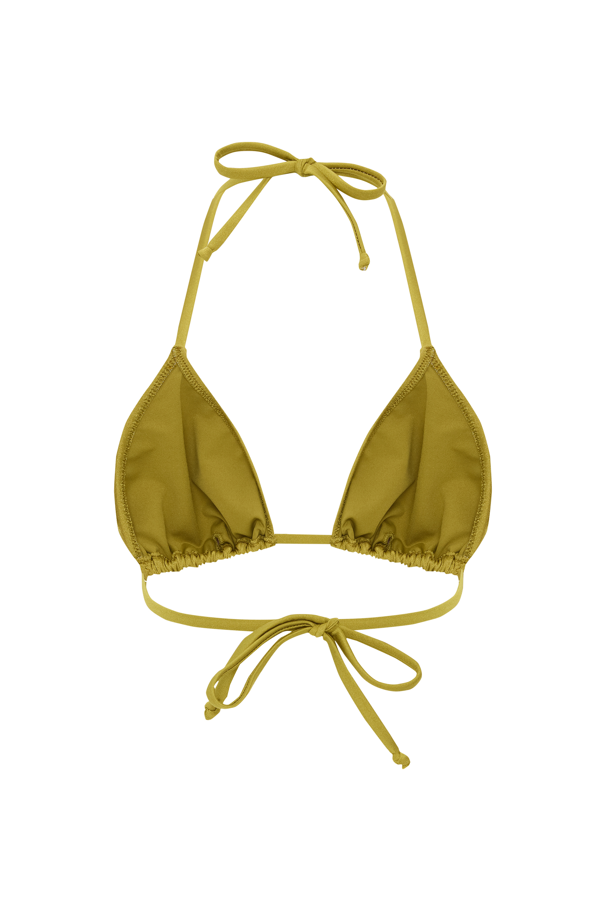 BAĞLAMALI ÜÇGEN BİKİNİ ÜSTÜ