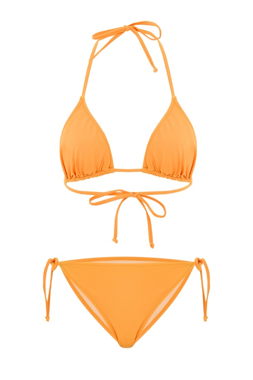  BAĞLAMALI ÜÇGEN BİKİNİ ÜSTÜ