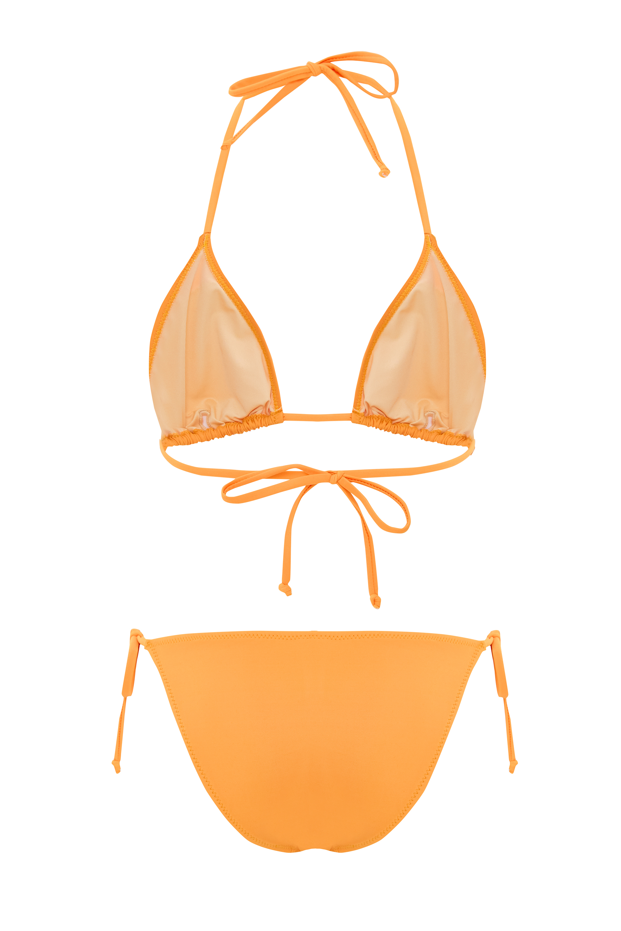 BAĞLAMALI ÜÇGEN BİKİNİ ÜSTÜ