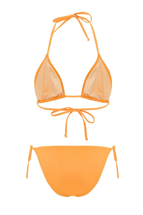  BAĞLAMALI ÜÇGEN BİKİNİ ÜSTÜ