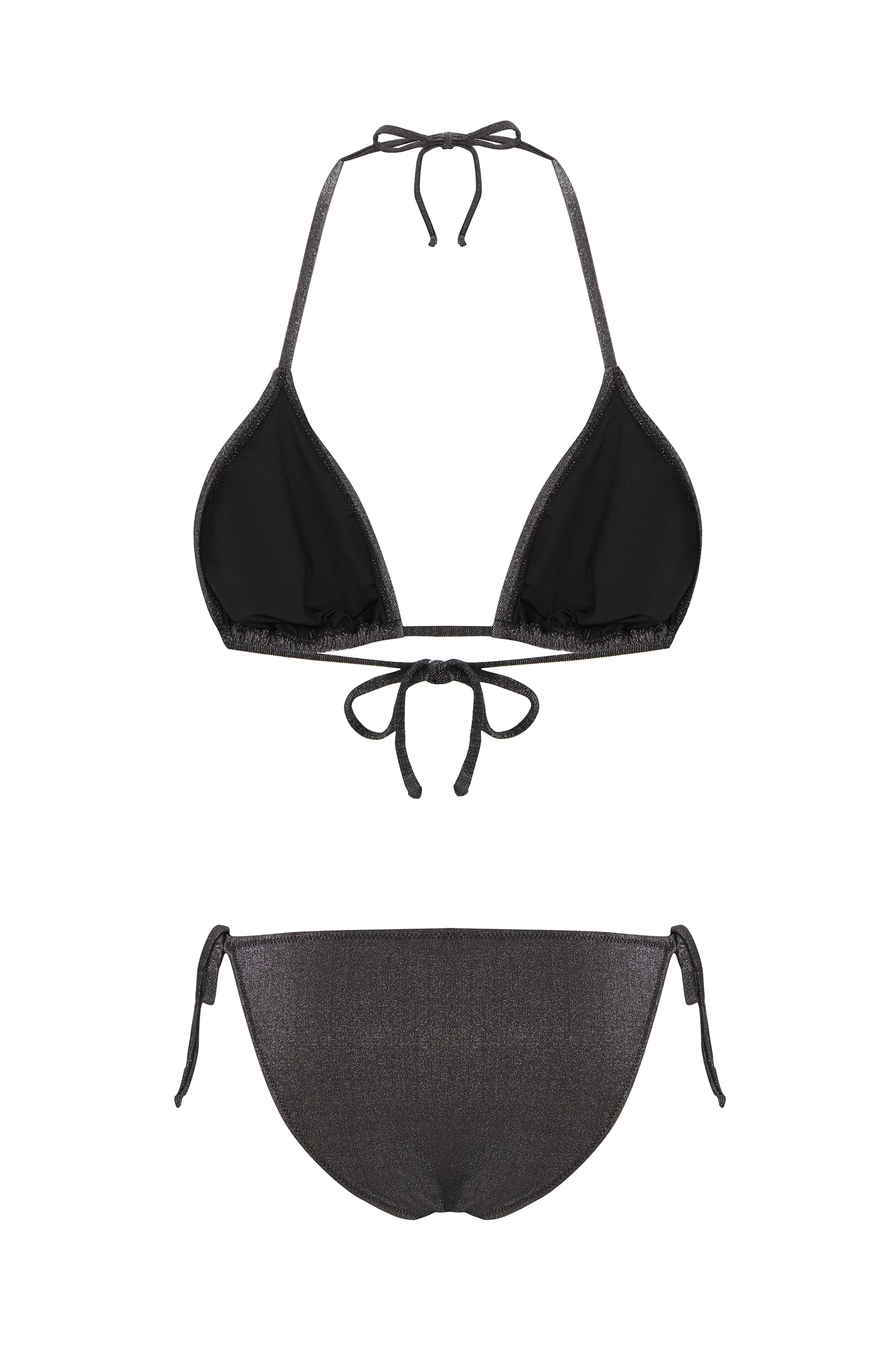 BAĞLAMALI ÜÇGEN BİKİNİ ÜSTÜ