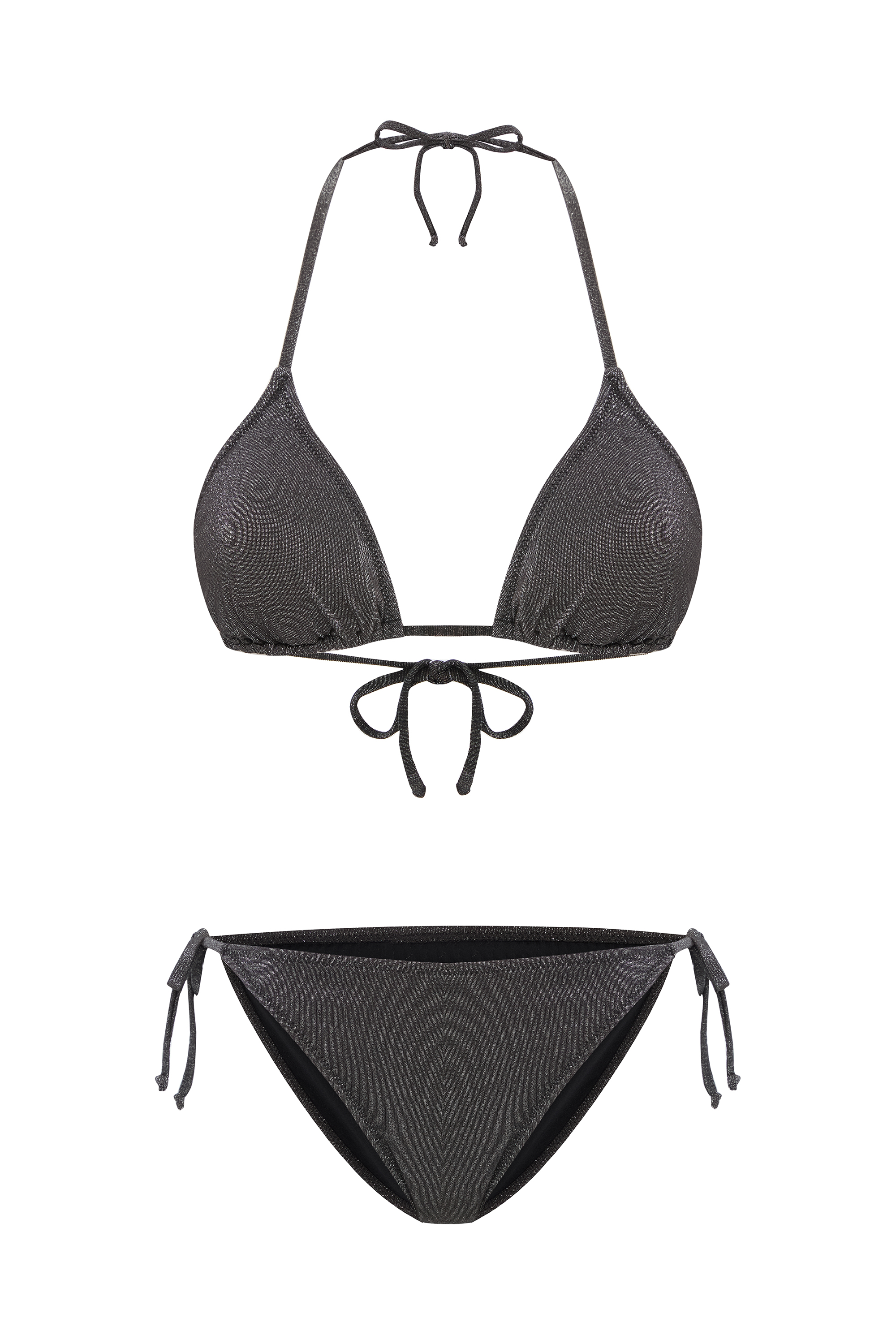 BAĞLAMALI ÜÇGEN BİKİNİ ÜSTÜ