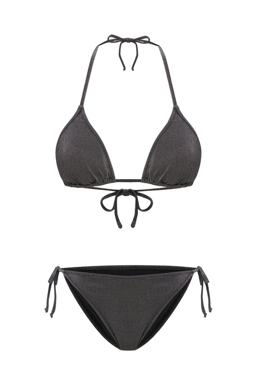  BAĞLAMALI ÜÇGEN BİKİNİ ÜSTÜ