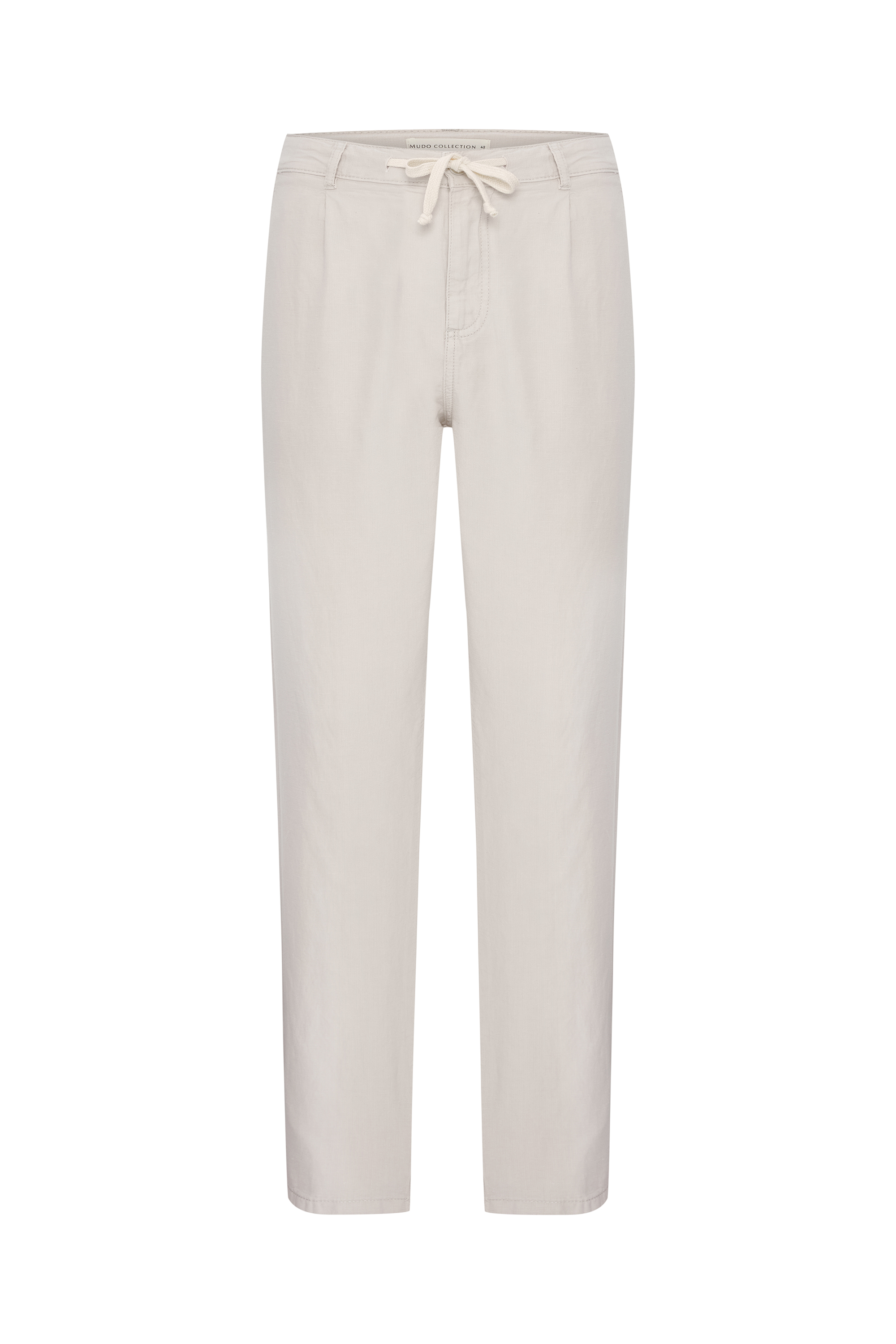 BELİ BAĞLAMALI LOOSE FIT KETEN KARIŞIMLI PANTOLON