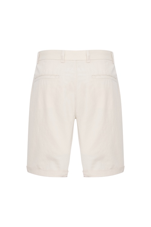KETEN KARIŞIMLI CHINO ŞORT