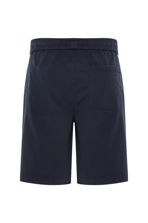  GOFRE DESENLİ BELİ LASTİKLİ ŞORT