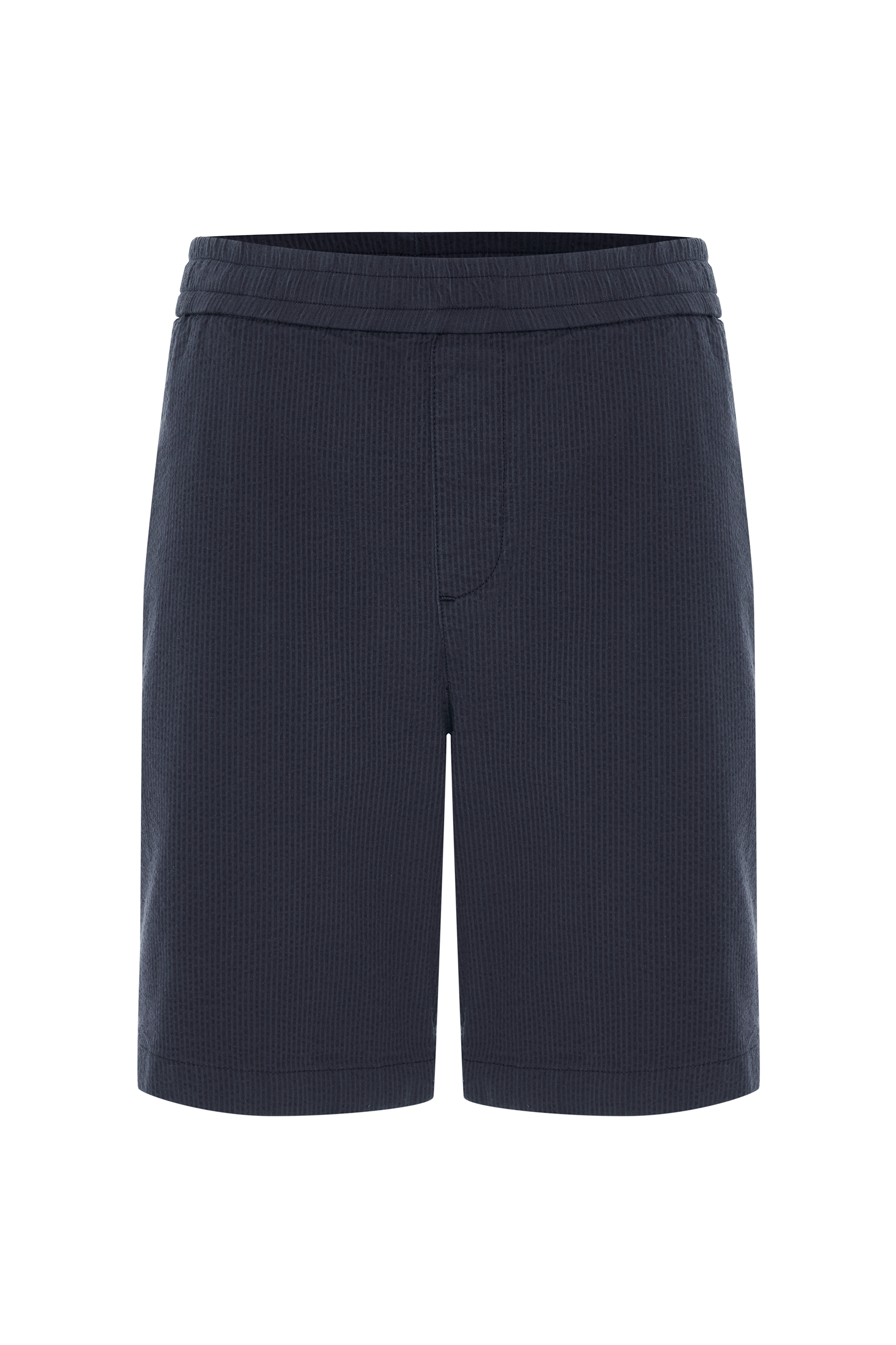 GOFRE DESENLİ BELİ LASTİKLİ ŞORT