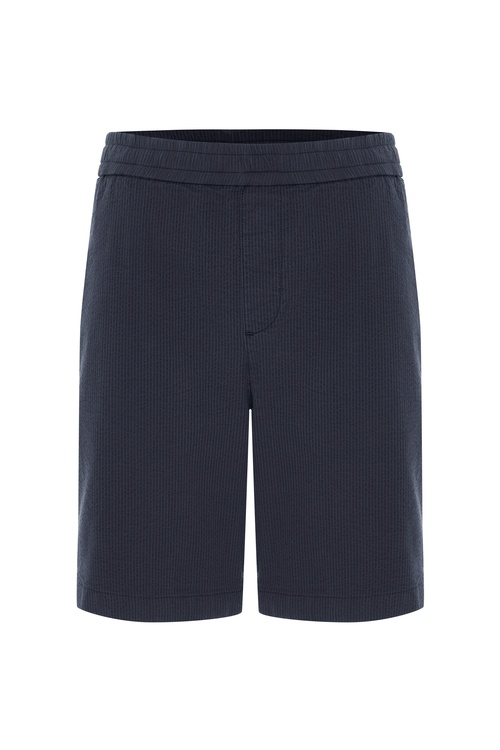  GOFRE DESENLİ BELİ LASTİKLİ ŞORT