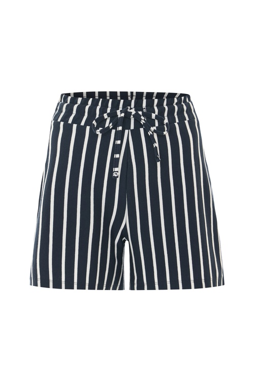  ÇİZGİLİ BAĞLAMALI MİNİ ŞORT