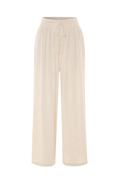 Mudo Relax Fit Bağlamalı Pantolon