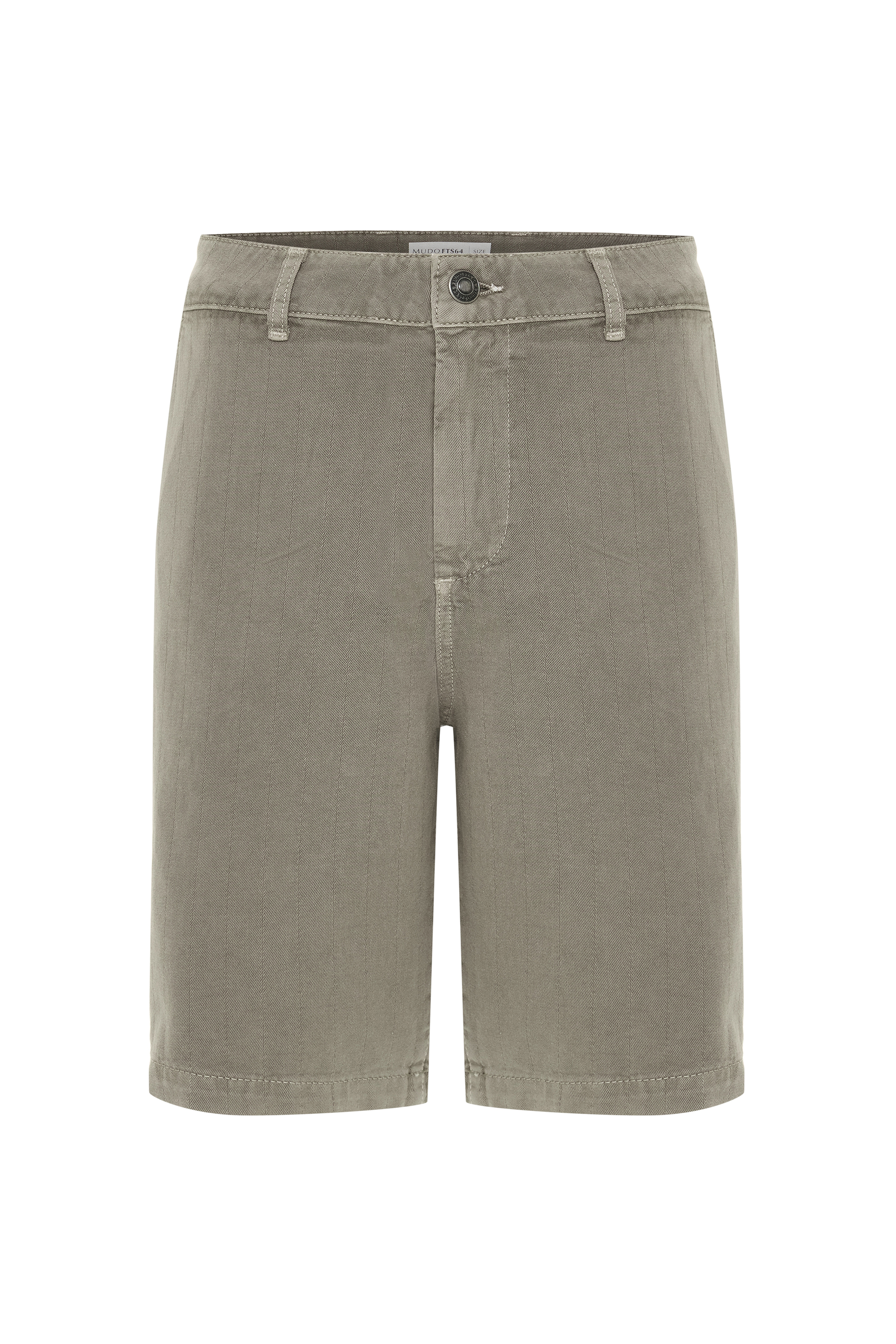 STRAIGHT FIT ÇİZGİLİ CHINO ŞORT