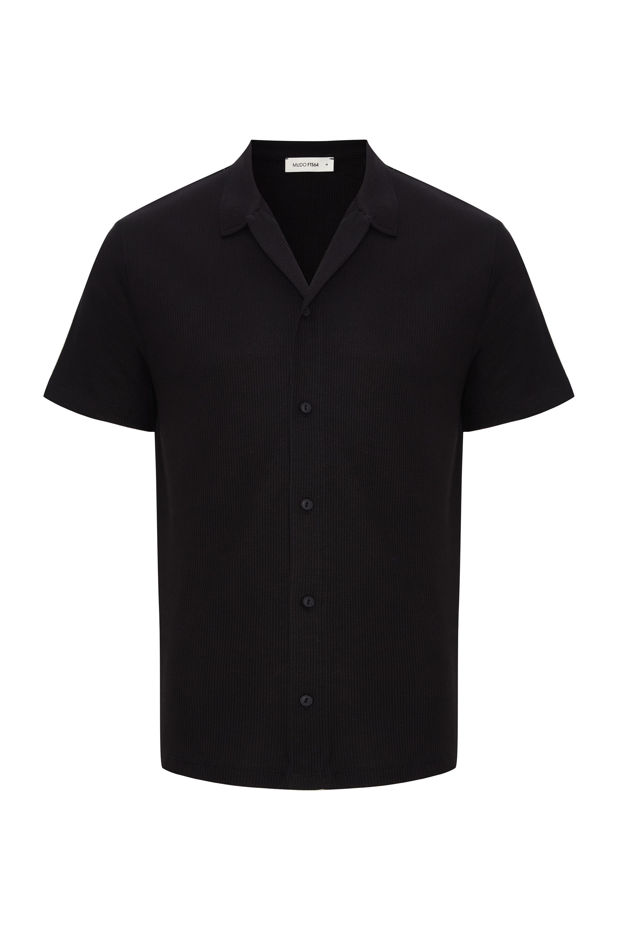 DOKULU RESORT YAKA KISA KOLLU GÖMLEK