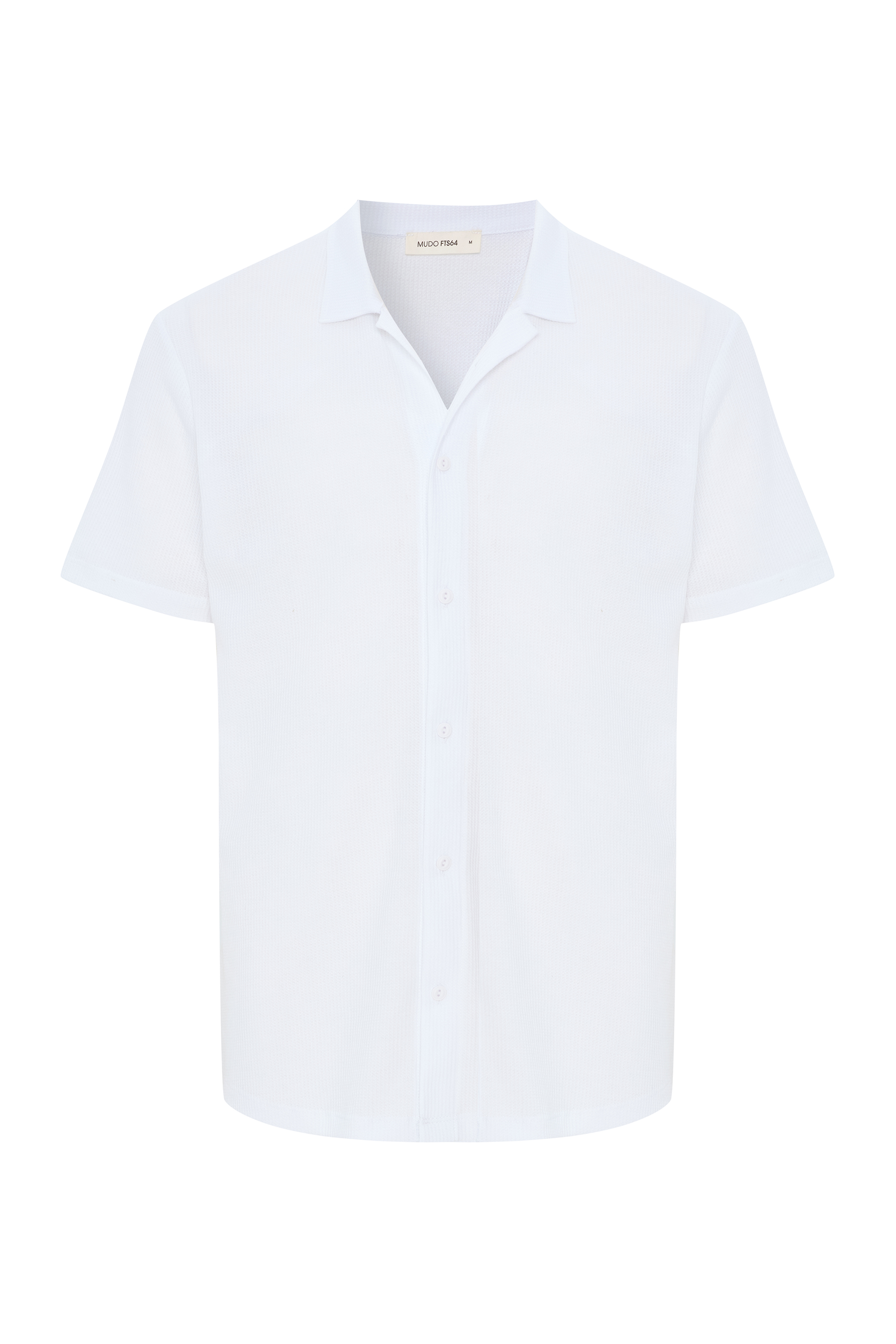 DOKULU RESORT YAKA KISA KOLLU GÖMLEK