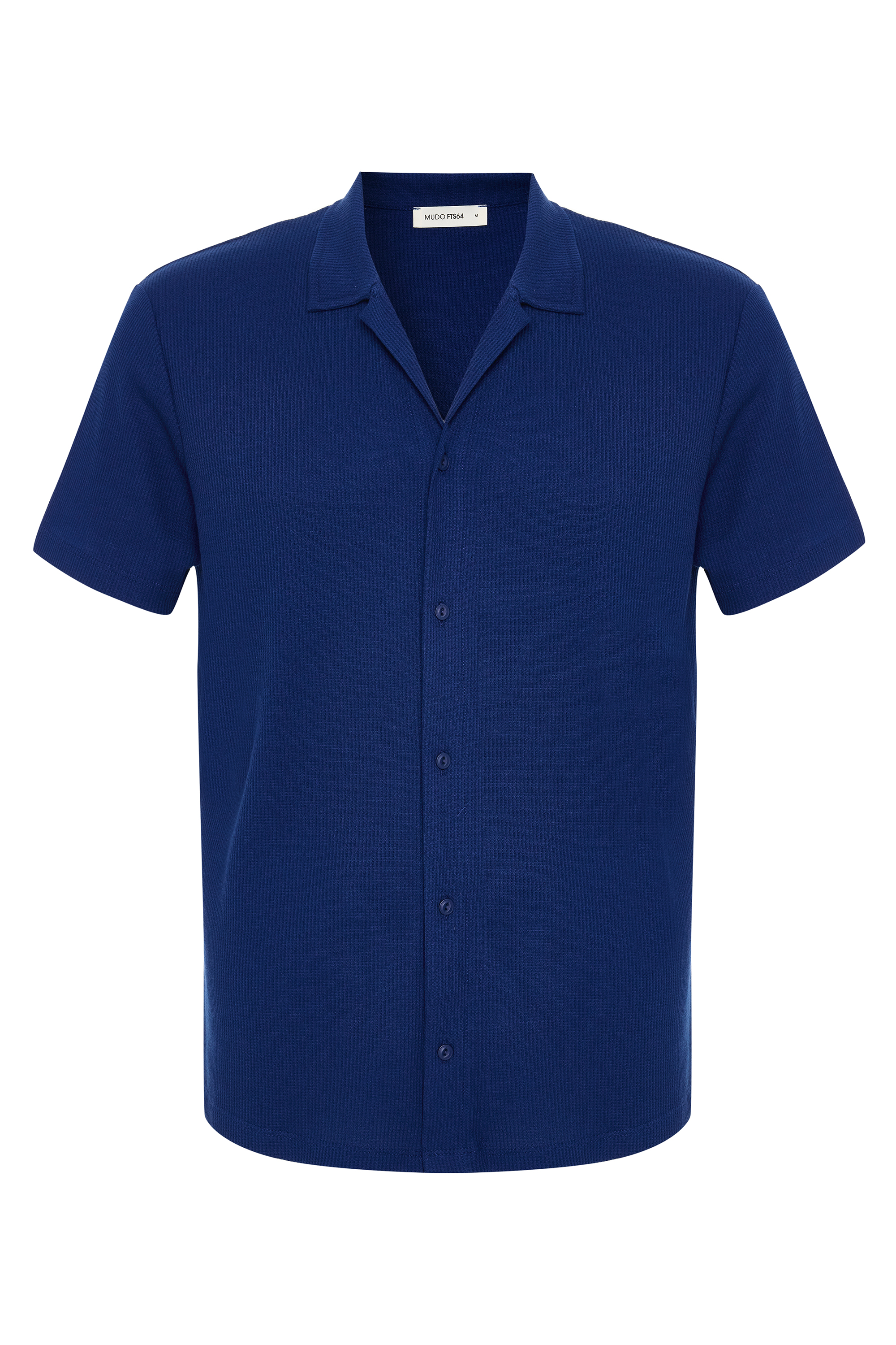 DOKULU RESORT YAKA KISA KOLLU GÖMLEK