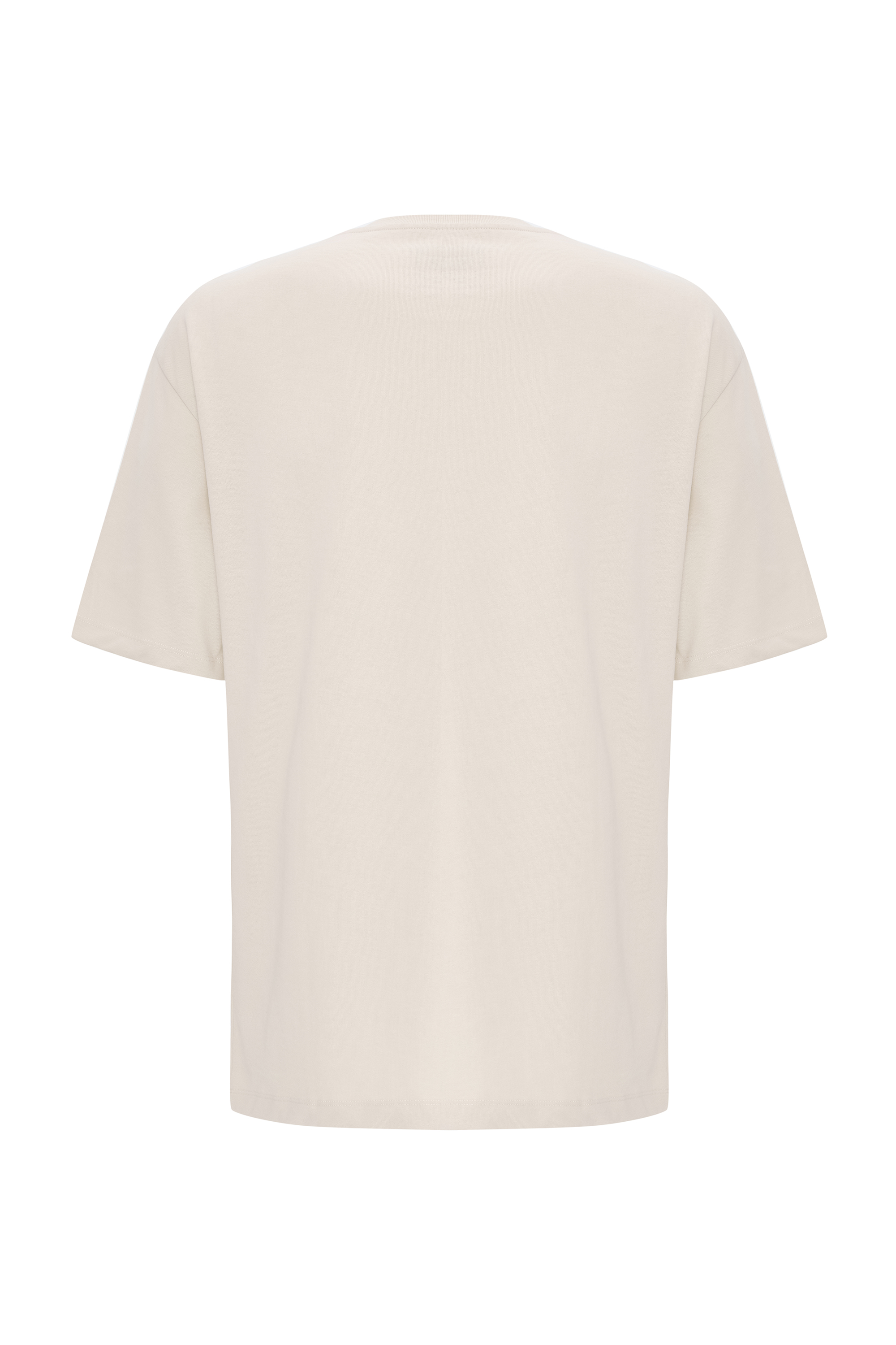 MARİN BASKILI OVERSIZE BİSİKLET YAKA T-SHIRT