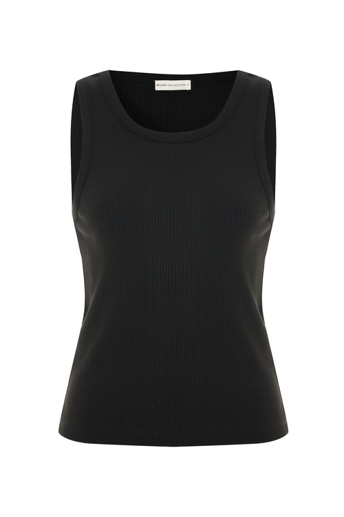  BİSİKLET YAKA FITTED ATLET