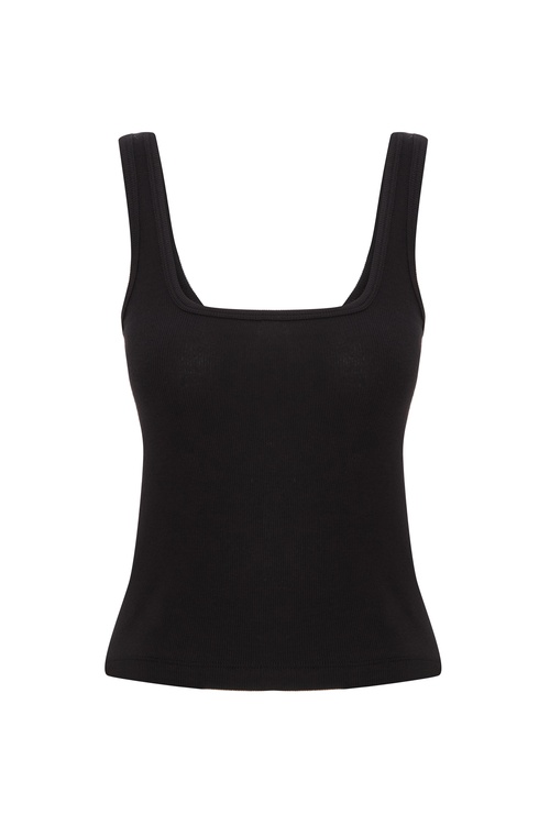  MODAL KARIŞIMLI AÇIK YAKA FITTED ATLET